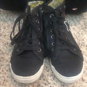 Steve Madden Shoes - STEVE MADDEN TPatchee Emoji Patch Mid Sneaker Steve Madden Shoes - STEVE MADDEN TPatchee Emoji Patch Mid Sneaker